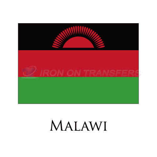 Malawi flag Iron-on Stickers (Heat Transfers)NO.1921